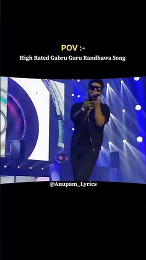 High Rated Gabru Song 🥀🎧 || Guru Randhawa Lyrics 🕊️🤌🏻 || #trend #lyrics #trend #video#trend#ytshorts