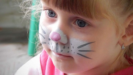 Kinder schminken: einfache Vorlagen und Tipps