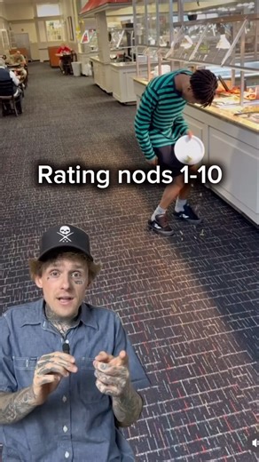 Noddygod on Instagram: "Rating nods 1-10 with your host, The Nod God 😴 Very rare celebrity nod appearance today with @drefargo 💫 #hood #hoodhumor #rating #nodgod"