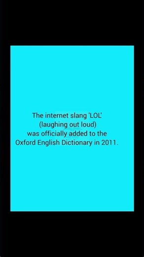 🤣 The Word "LOL" is Now in the Dictionary!