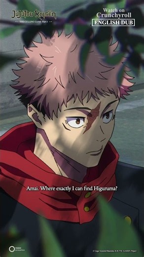 [ENGLISH DUB] "Higuruma is in..." Ep54 Highlights | JUJUTSU KAISEN The Culling Game Part 1 #shorts