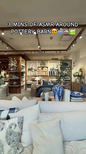 3 Minutes of Relaxing ASMR at Pottery Barn