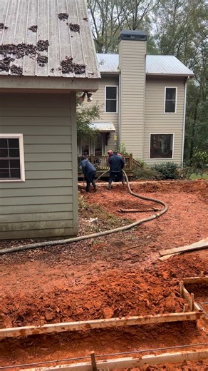 Quick pour in Watkinsville, GA today. Give us a call 706-498-7530 | Southern Line Pumping LLC