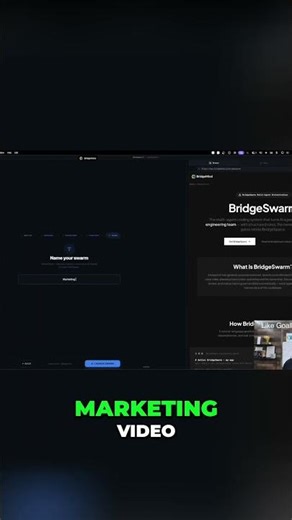 Once you launch a Bridge Swarm, you can actually watch your AI agents collaborate under the hood.