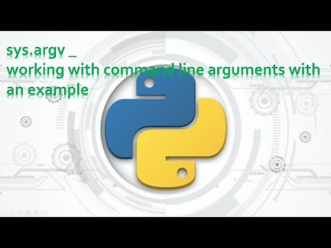 39.Complete Python Basics for Automation - sys argv working with command line arguments