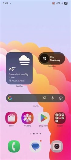 how to change home screen layout in samsung galaxy