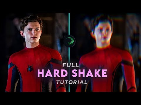 Full Hard shake tutorial on alight motion (+Preset)