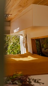A practical and super beautiful camper van we built inside a Mercedes Sprinter 👌🏽 Bed ✔️ Somewhere to sit to enjoy your meals or work from your home on wheels ✔️ This build features a pull out table that comes out from under the bed All the charging ports to charge your goods using the solar panel ✔️ A stovetop ✔️ Fridge ✔️ Sink ✔️ Skylight and maxxair fans ✔️ Outdoor shower ✔️ Rooftop deck ✔️ Loads of storage ✔️ What else would you like in your camper? Ours are made with Love in Byron Bay, Au