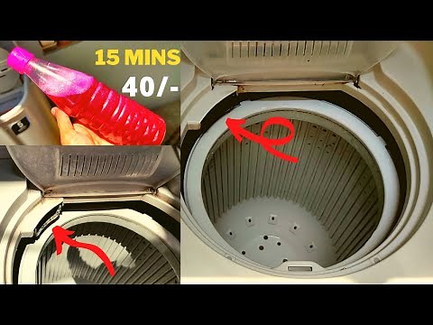 How to Clean Washing Machine || Remove Hard Water Scale from Machine.
