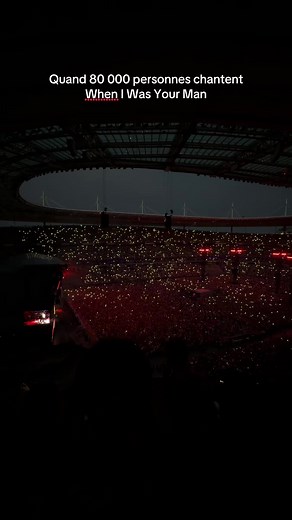 Premier concert de Bruno Mars au Stade de France #brunomars #stadedefrance #wheniwasyourman #theromantictour