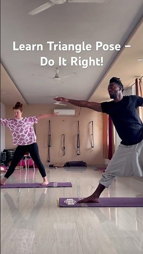 How to Do Triangle Pose Correctly | Trikonasana Step-by-Step | Yoga Basics | Yoga for Beginners