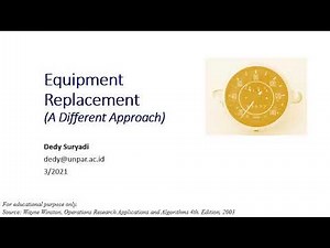 Week2.5 Equipment-Replacement Problem #2 (Dynamic Programming)