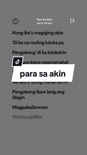 Para Sa Akin: Lyrics and Full Song Insights