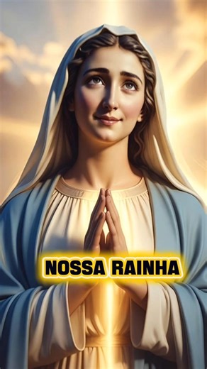 MARIA, RAINHA DO CÉU E DA TERRA #jesus #deus