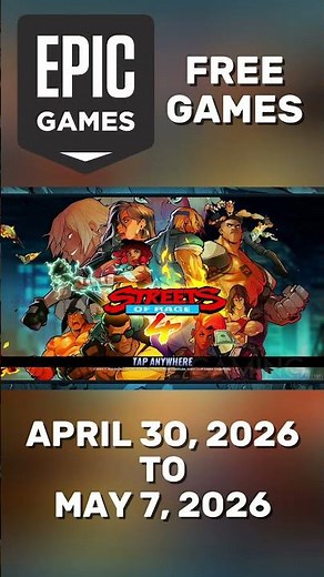 Epic Games Store Free Android Games | April 30, 2026 to May 7, 2026 #EpicGames #FreeGames #Android