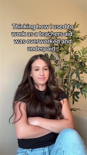 First off teachers and teachers aids are extremely underpaid. #Shorts #renatarabuha
