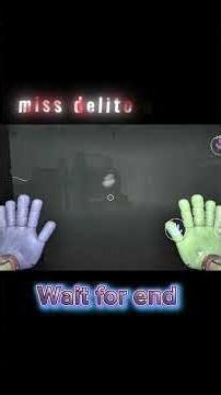 Miss delite chase scene #poppyplaytime #viral #shorts