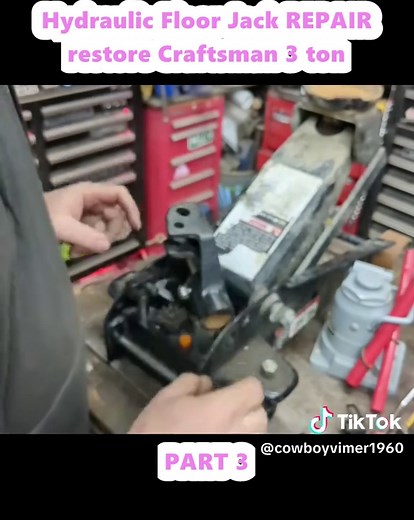 Repairing a Craftsman 3 Ton Hydraulic Floor Jack