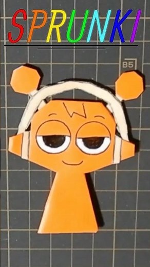 SPRUNKI Oren｜Incredibox｜paper origami｜ スプランキー オレン｜#Sprunky