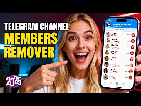 Telegram Channel Members Remover | Fast Remove All Members From Your Channel And Group