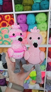 3K views · 80 reactions | Flora the Flamingo! 囹 I have so many various shades of pink yarn in my stash, I wish I had the time to just make an army of flamingos in all of the different yarns!  Get the f r e e pattern over on my b l o g! 勺 #thenicolechase #floratheflamingo #amigurumi #crochet #freecrochetpattern | Nicole Chase Crochet Patterns | Facebook