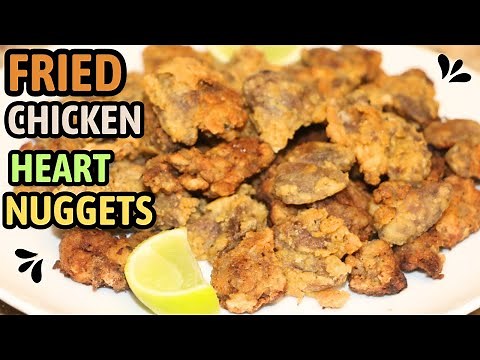 The best Fried chicken hearts recipe