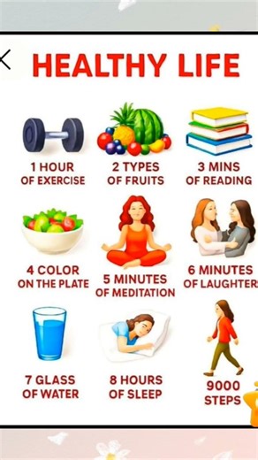 “9 Healthy Daily Habits for a Better Life | Health Tips Everyone Should Follow”#healthtips