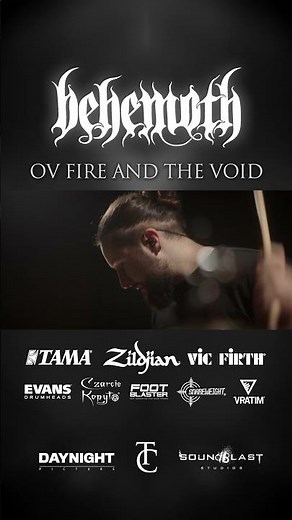 Ov Fire And The Void - Behemoth [Drum Cover by Thomas Crémier] (SHORT)