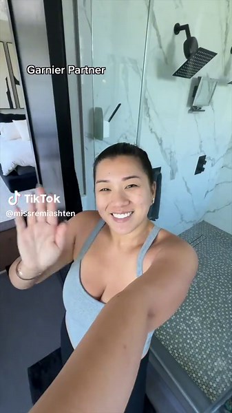 Morning Routine ft. ASMR Cooking & Hair Routine with Garnier Hair Filler Collection