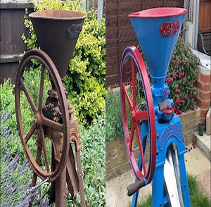 99K views · 1.8K reactions | Antique Grinding Mill Restoration - Richmond and Chandler | Cate4 | Facebook