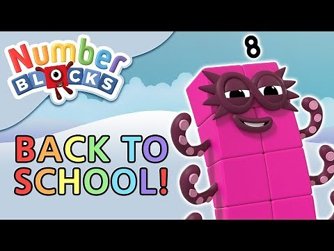 @Numberblocks- Back to School | Big Numbers | Learn to Count
