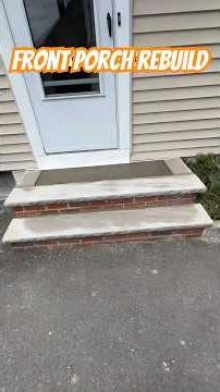 Front Porch Rebuild #diy #constructionchannel #frontporch #rebuild #howto #stepbystep #construction