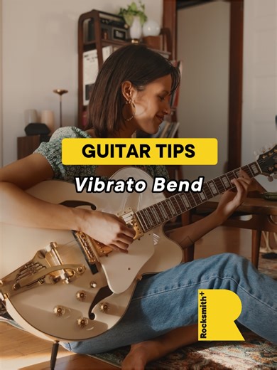 2.7K views |  GUITAR TIPS  Want to give your solos that extra flair? Let’s talk vibrato bends—a subtle trick that adds tons of expression and attitude to your lead lines.  Watch, learn, and bring your bends to life! Ready to make your notes sing?  GET NOW FOR FREE  getrocksmith.com #RocksmithPlus #Rocksmith #Ubisoft #MusicEducation #GuitarLessons #LeadGuitar #Vibrato #GuitarTechnique #LearnToPlay #GuitarTips #TechTips #GuitarPlayer | Rocksmith+ | Facebook