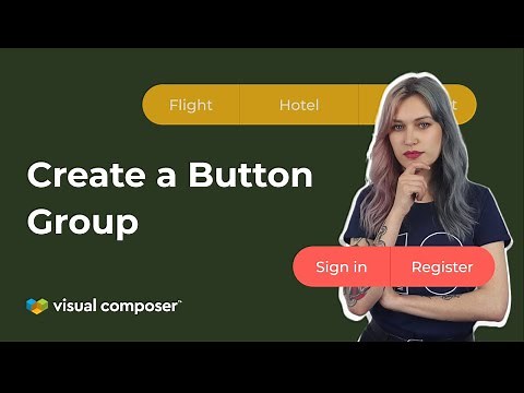 How To Create Two Buttons Side By Side in WordPress | With Visual Composer