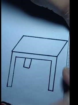 How to draw a beautiful table drawing easy 💞🥰
