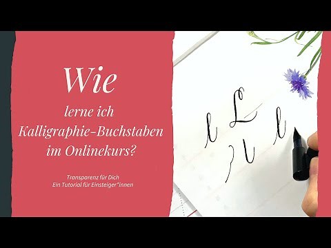 How do I learn calligraphy letters in an online course? Learn modern calligraphy online.