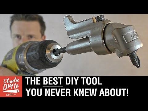 Offset Screwdriver Attachment for Tight Spaces