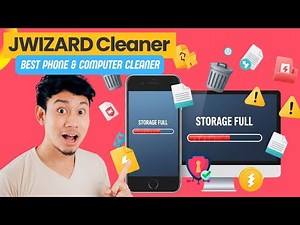 How to clean your computer and phone in 5 minutes - JWIZARD Cleaner for Windows/Mac/Android/iOS