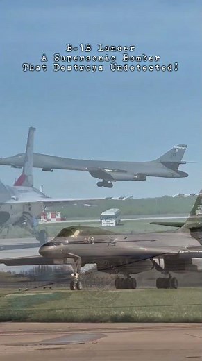 B-1B Lancer: A Supersonic Bomber That Destroys Undetected!