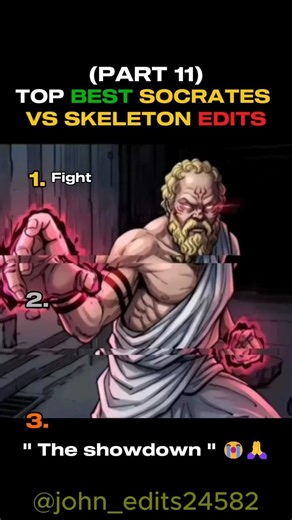Top Best Skeleton VS Socrates Edit 😭🙏 Part 11