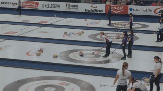 World’s top curlers hit the ice for the Grand Slam of Curling at the Tahoe Blue Event Center