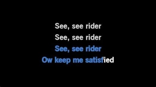 Karaoke See See Rider - The Animals - CDG, MP4, KFN - Karaoke Version