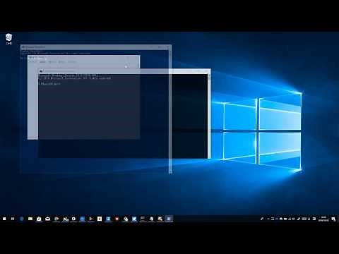 【Windows 10】「コマンド プロンプト」や「PowerShell」の半透明度を調整 - 窓の杜