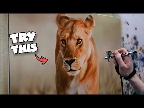 This PAINTING was a FUN one! Here are the TECHNIQUES I used...