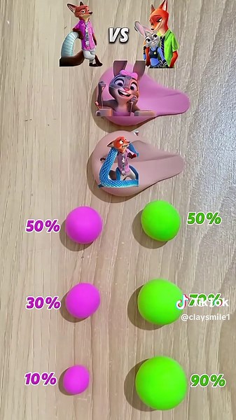 🫣Your favourite character in zootopia 2 #zootopia2 #colormixing #clay #usa #tiktokusa