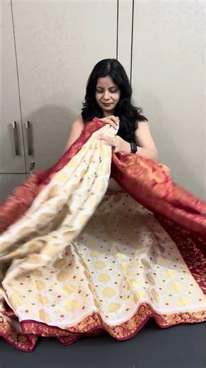 Designer couple ￼outfit from saree full tutorial on my YouTube channel #shorts ￼#Viral ￼