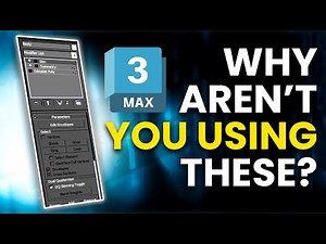 10 AWESOME 3ds Max Modifiers You Don't Use... (But You Should) | 3ds Max Tips and Tricks