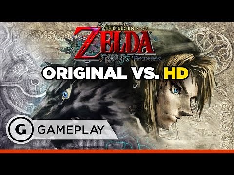 Original vs. HD Remaster Comparison - Zelda: Twilight Princess HD