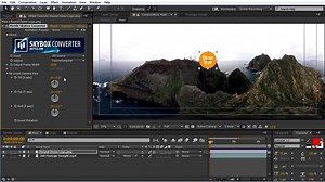 How to Add Text, Logo, and 2D video onto 360° Footage | SkyBox Studio