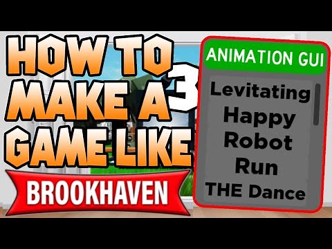 An Animation GUI - ADVANCED Brookhaven Tutorial #3